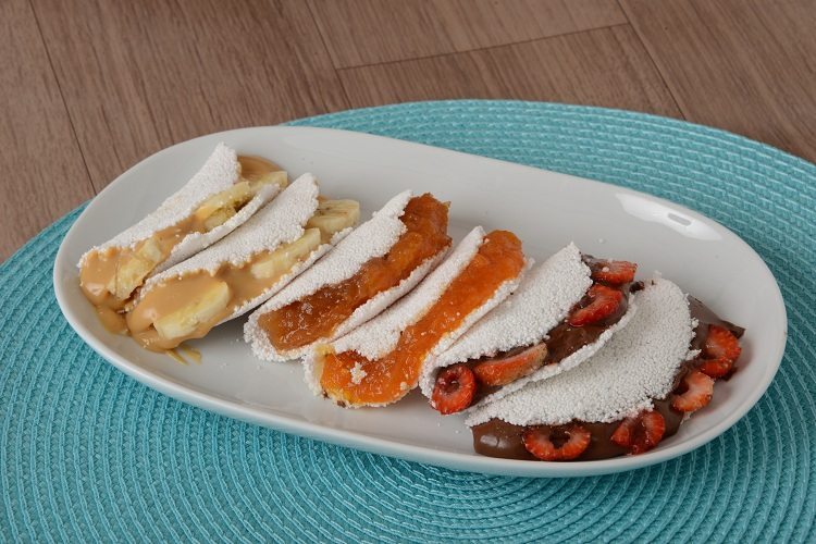 Tapioca com Chocolate