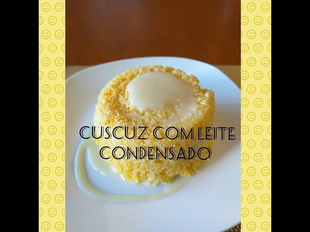 Cuscuz com leite